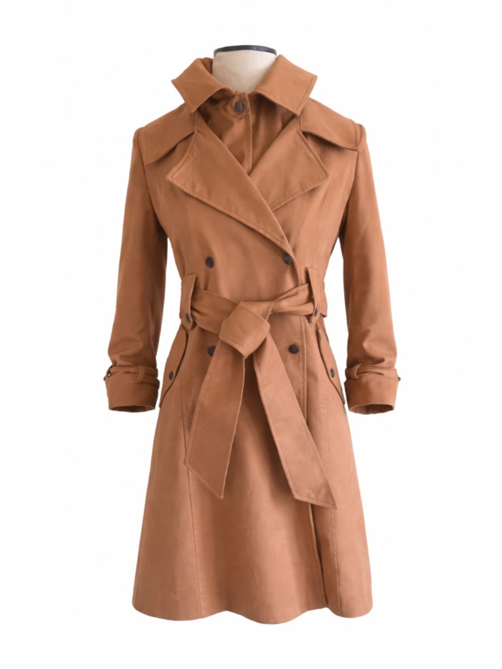 Vero Moda Blush Pink Trench Coat - Picture 2 of 2